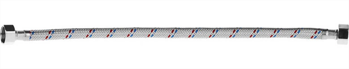 STAYER 1/2", 0.4 м, оплетка из нержавеющей стали, подводка гибкая для воды 51015-G/G-040 - фото 102112