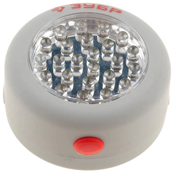 ЗУБР 24 LED, 3хААА, магнит, крючок для подвеса, фонарь светодиодный 61812 - фото 103037