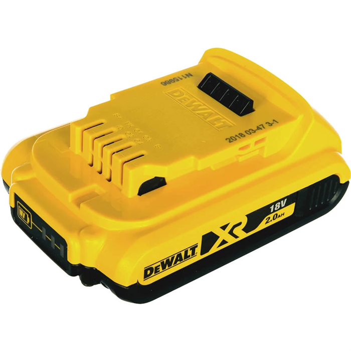 DeWalt аккумуляторная батарея, 2.0 Ач  18.0 В XR Li-ion - фото 105517