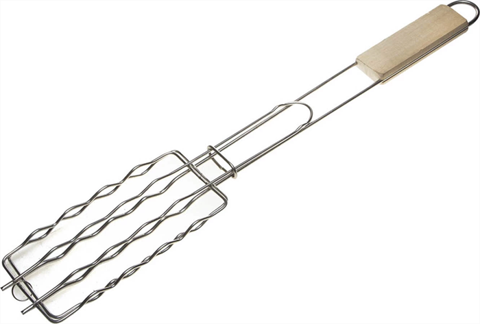 GRINDA 170х85 мм, нержавеющая, решетка-гриль для сосисок BARBECUE 424730 - фото 107421