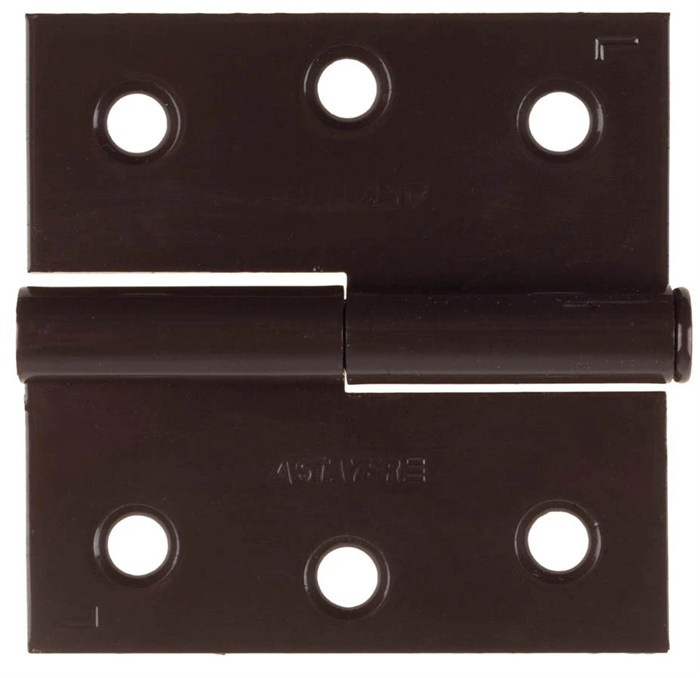 STAYER 75 x 75 x 2.4 мм, 1 шт., цвет коричневый, левая, петля разъемная MASTER 37613-75-3L - фото 107556