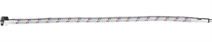 STAYER 1/2", 0.5 м, оплетка из нерж. стали, удлиненная для воды к смесителям, подводка гибкая 51017-050 - фото 107634