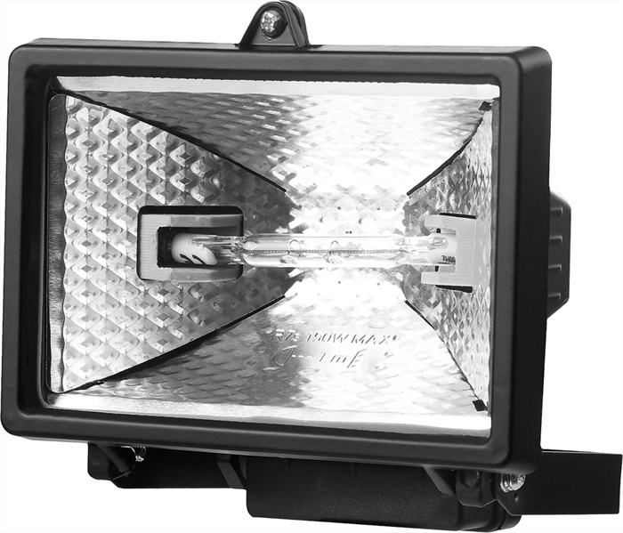 STAYER 150 Вт, MAXLight, с дугой крепления под установку, черный, прожектор галогенный 57101-B - фото 107710
