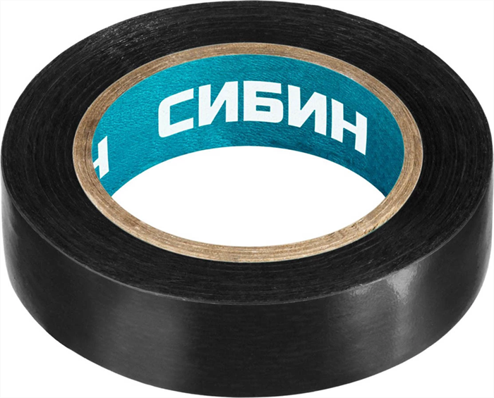СИБИН 15 мм х 10 м, изоляционная лента пвх 1235-2 - фото 107715