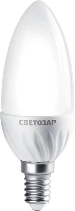 СВЕТОЗАР 3 Вт, Е14, 4000K, 220 В, лампа светодиодная "Super luxx" 44503-25 - фото 107927