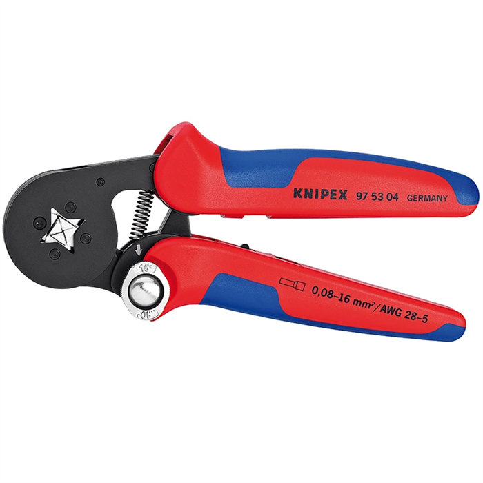 KNIPEX 180 мм, пресс-клещи для обжима наконечников KN-975304 - фото 108001