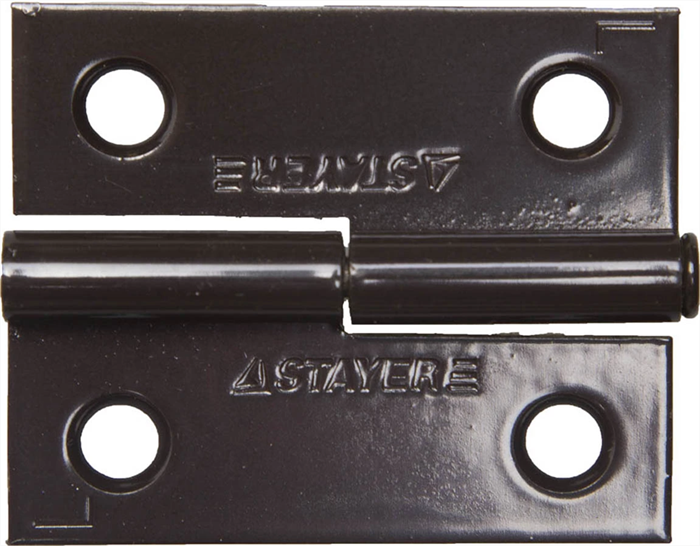 STAYER 50 x 43 x 1.8 мм, 1 шт., цвет коричневый, левая, петля разъемная MASTER 37613-50-3L - фото 109019