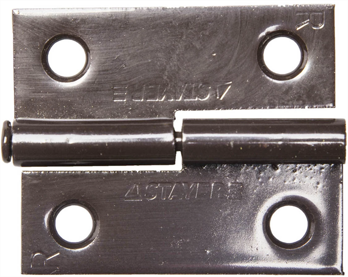 STAYER 50 x 43 x 1.8 мм, 1 шт., цвет коричневый, правая, петля разъемная MASTER 37613-50-3R - фото 109029
