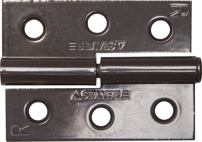 STAYER 65 x 48 x 2 мм, 1 шт., цвет коричневый, правая, петля разъемная MASTER 37613-65-3R - фото 109289
