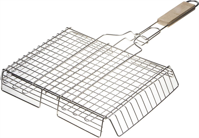 GRINDA 340х260 мм, нержавеющая, решетка-гриль объемная BARBECUE 424732 - фото 109646