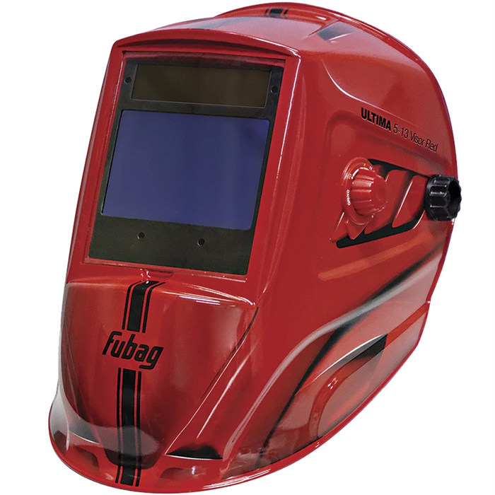FUBAG 100х67 мм, 5-9/5-13 DIN, спец. пластик, маска электросварщика ULTIMA 5-13 Visor Red - фото 109940