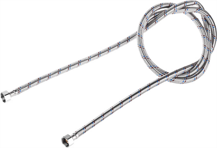 STAYER 1/2", 2 м, оплетка из нержавеющей стали, подводка гибкая для воды 51015-G/G-200 - фото 110207