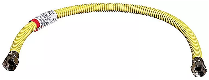 ЗУБР 1/2", 2 м, гайка-гайка, подводка-сильфон для газа 51006-G/G-200 - фото 110293