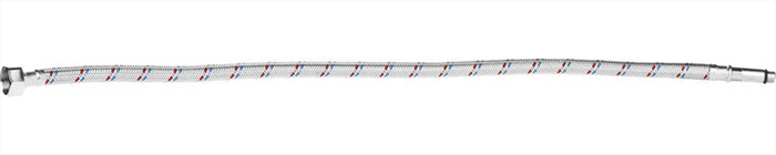 STAYER 1/2", 0.6 м, оплетка из нерж. стали, удлиненная для воды к смесителям, подводка гибкая 51017-060 - фото 110435