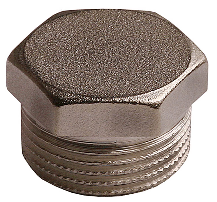 GENERAL FITTINGS 1", 6-ти гранная головка, "наружная резьба" заглушка 51097-S-1 - фото 110436