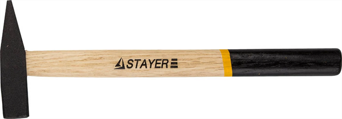 STAYER 200 г, сталь, молоток слесарный с деревянной рукояткой 2002-02 - фото 110865
