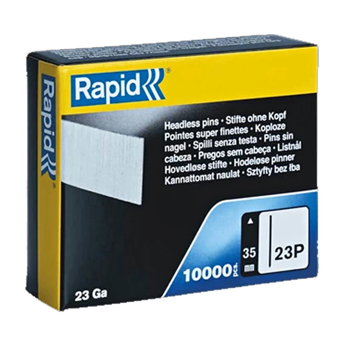 RAPID тип 23P, 35 мм, 10000 шт, закаленные, гвозди супертвердые 5001362 - фото 111001
