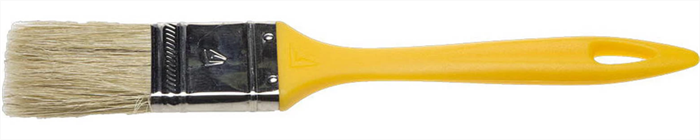STAYER 25 мм, 1", щетина натуральная светлая, пластмассовая ручка, кисть плоская UNIVERSAL 0107-25_z01 - фото 111043