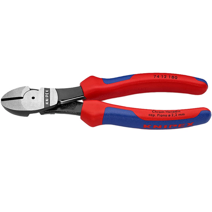 KNIPEX 180 мм, кусачки боковые (бокорезы) KN-7412180 - фото 111237