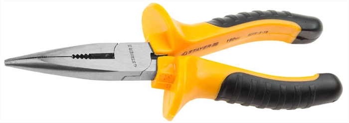 STAYER 160 мм, тонкогубцы TOPGrip 2205-3-16_z01 - фото 111288