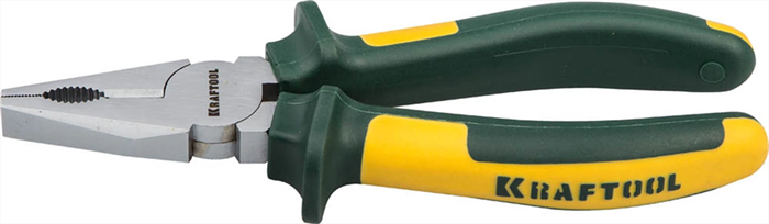 KRAFTOOL 200 мм, Cr-Mo, плоскогубцы комбинированные KRAFT-MAX 22011-1-20 - фото 111383