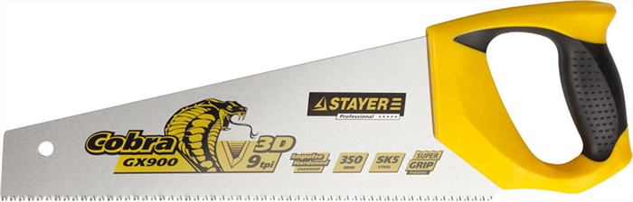 STAYER 9 TPI, 350мм ножовка PROFI COBRA GX900 1514-35_z02 - фото 111466