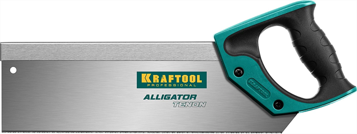 KRAFTOOL 14/15 TPI, 300 мм, ножовка с обушком для стусла (пила) KraftMaxTENON 15228-30 - фото 111628