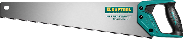 KRAFTOOL 7 TPI, 500 мм, ножовка универсальная Alligator 7 15004-50_z01 - фото 111715