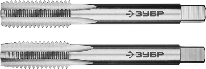 ЗУБР М12 x 1.75 мм, Р6М5, машинно-ручные, комплект метчиков 4-28007-12-1.75-H2_z01 Профессионал - фото 112904