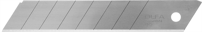 OLFA 18 мм, 10 шт., лезвия сегментированные OL-LB-10B - фото 113055