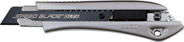 OLFA 18 мм, нож с выдвижным сегментированным лезвием, автофиксатор OL-LTD-AL-LFB - фото 113403