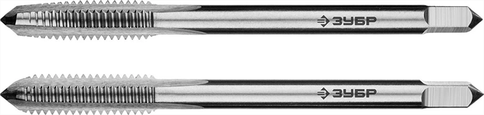 ЗУБР М6 x 1.0 мм, Р6М5, машинно-ручные, комплект метчиков 4-28007-06-1.0-H2_z01 Профессионал - фото 113410