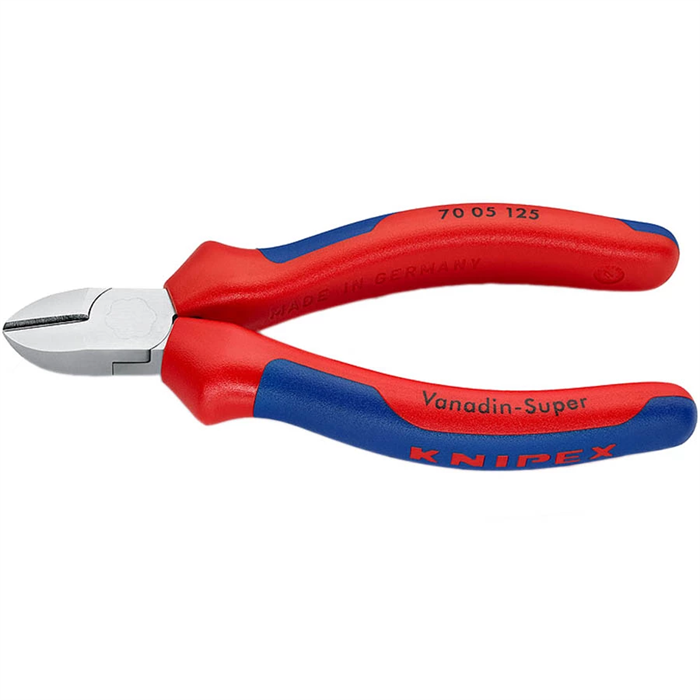 KNIPEX 125 мм, кусачки боковые (бокорезы) KN-7005125 - фото 113459
