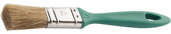 STAYER 25 мм, 1", щетина смешанная, пластмассовая ручка, кисть плоская LASUR-EURO 01081-25 - фото 114236