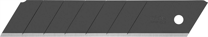 OLFA 25 мм, 5 шт., лезвия сегментированные OL-HBB-5B - фото 114263