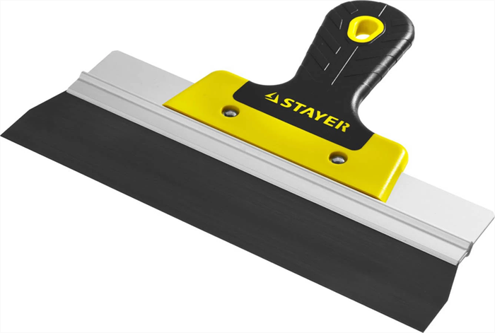 STAYER фасадный, 250 мм, анодированный, двухкомпонентная рукоятка, шпатель фасадный 10045-25 - фото 114956