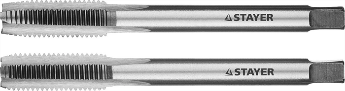 STAYER M8 х 1.0 мм, 2 шт., комплект метчиков MaxCut 28025-08-1.0-H2 - фото 115004
