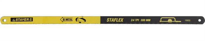 STAYER 24 TPI, 300 мм, полотна для ножовки по металлу ProFI 15932-S10 - фото 115508