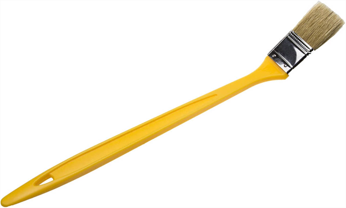 STAYER 25 мм, 1", щетина натуральная, пластмассовая ручка, кисть радиаторная UNIVERSAL 0110-25_z01 - фото 115649