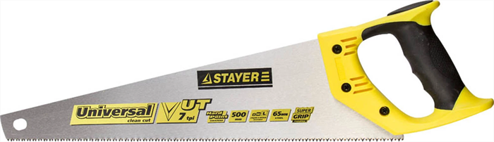 STAYER 7 TPI, 500 мм, ножовка универсальная 1510-50_z01 - фото 116114
