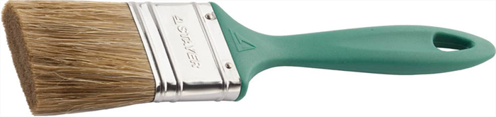 STAYER 50 мм, 2", щетина смешанная, пластмассовая ручка, кисть плоская LASUR-EURO 01081-50 - фото 116207