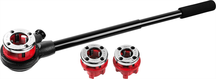 MIRAX 4 предмета, 1/2" - 1", набор резьбонарезной трубный №3 28240-H3 - фото 116519