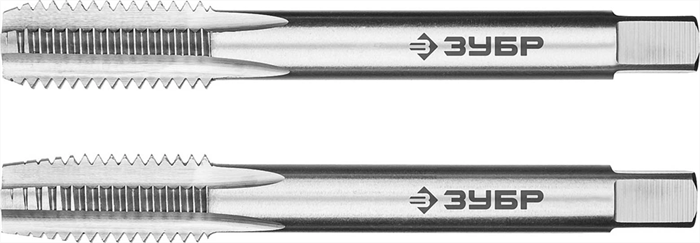 ЗУБР М10 x 1.5 мм, Р6М5, машинно-ручные, комплект метчиков 4-28007-10-1.5-H2_z01 Профессионал - фото 116584
