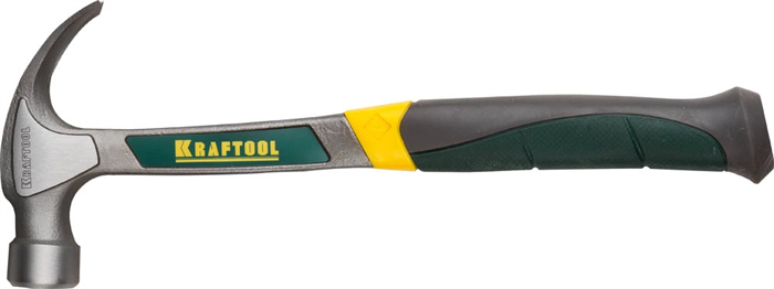 KRAFTOOL 450 г, молоток-гвоздодёр цельнокованый столярный THOR 20270-450 - фото 117104