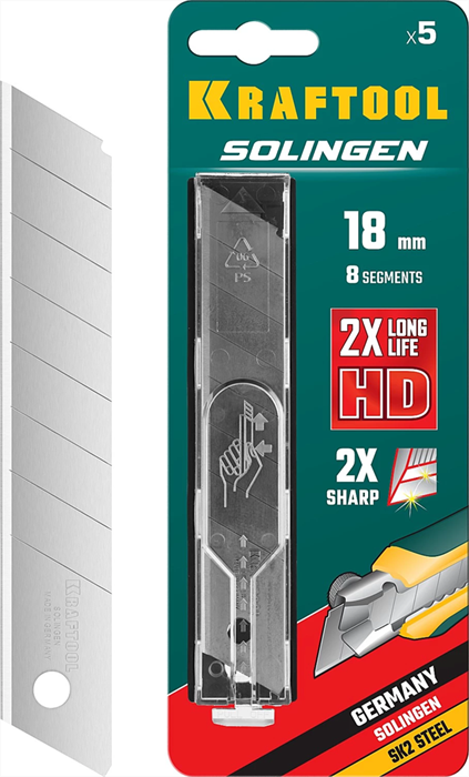 KRAFTOOL 18 мм, 5 шт, лезвия сегментированные SG-18 09605-18-S5_z02 - фото 117277