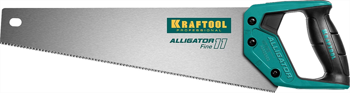 KRAFTOOL 11 TPI, 400 мм, ножовка для точного реза Alligator 11 15203-40 - фото 117633