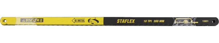 STAYER 18 TPI, 300 мм, 50 шт., полотно для ножовки по металлу STAYER-FLEX 15931-S50 - фото 117774