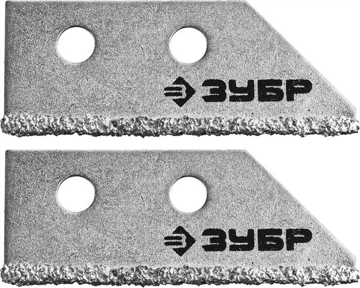 ЗУБР 50 мм, 2 шт., лезвия для скребка 33417-S2 - фото 117885
