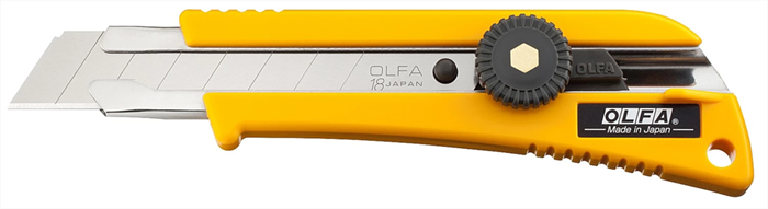 OLFA 18 мм, нож с выдвижным лезвием для жестких материалов OL-L-2 - фото 118418