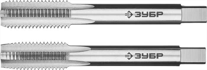 ЗУБР М12 x 1.5 мм, Р6М5, машинно-ручные, комплект метчиков 4-28007-12-1.5-H2_z01 Профессионал - фото 118498